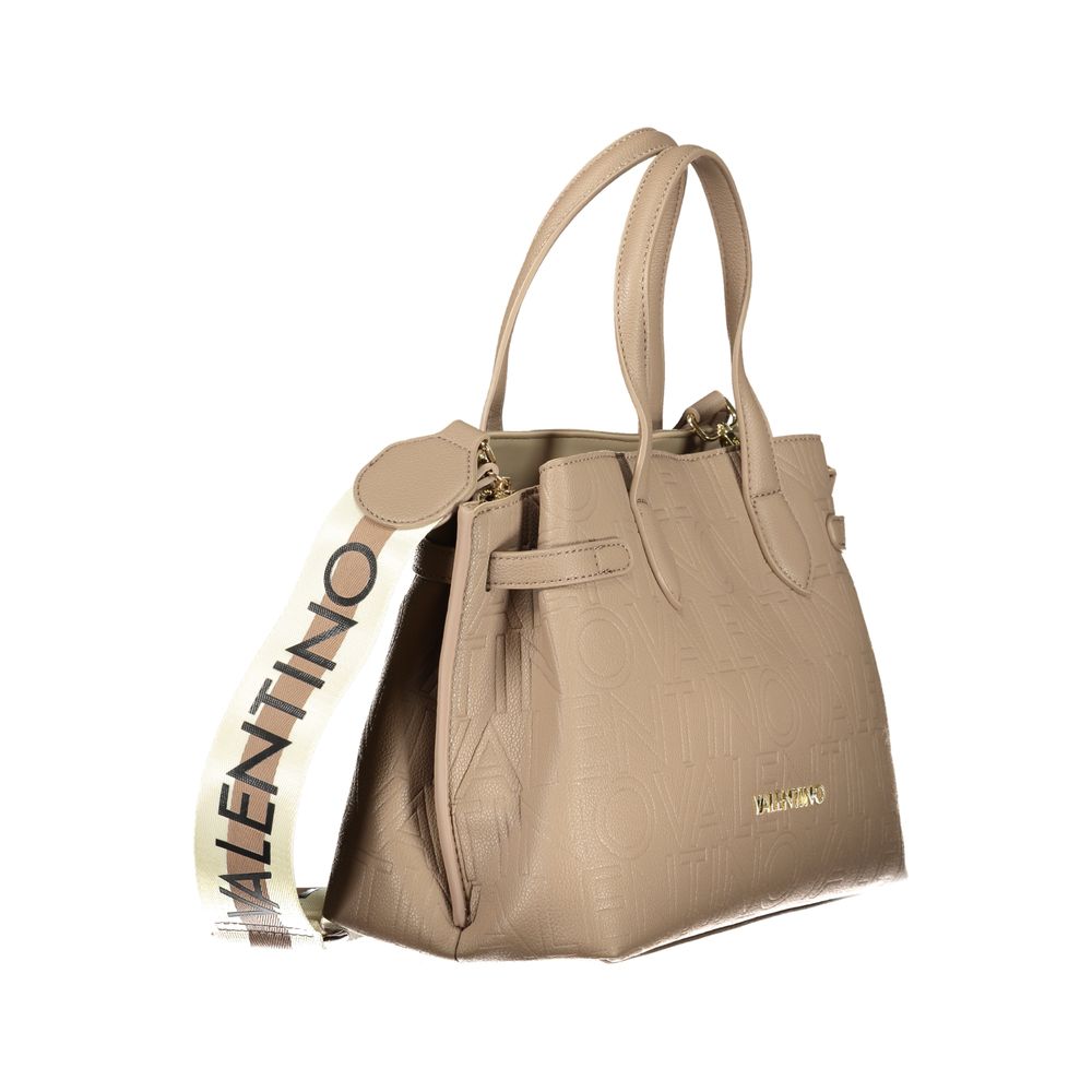 Mario Valentino Brown Polyurethane Women's Bag