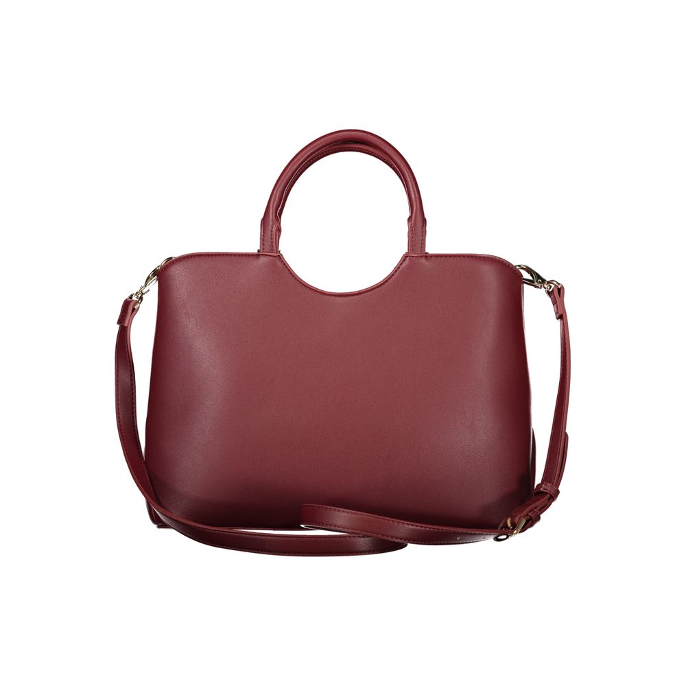 Mario Valentino Red Polyurethane Women's Bag