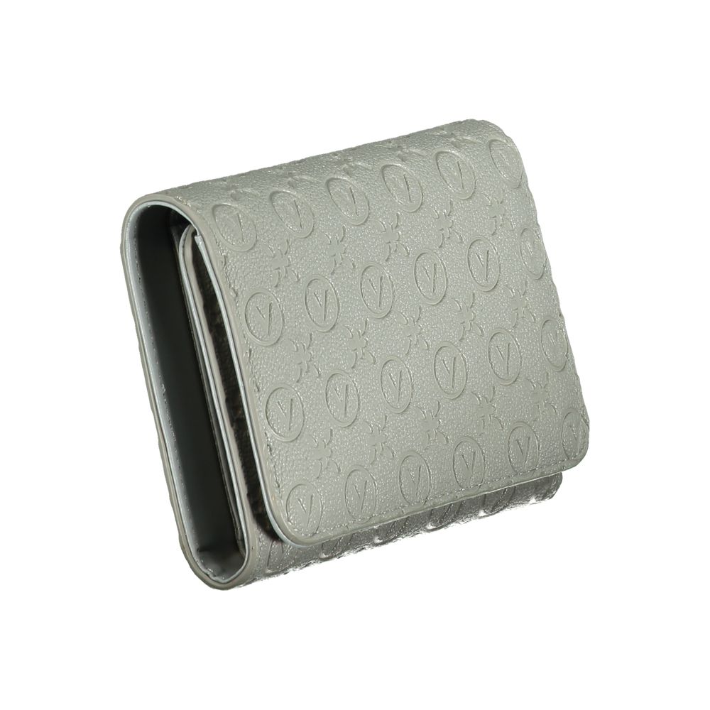 Mario Valentino Gray Polyurethane Women's Wallet