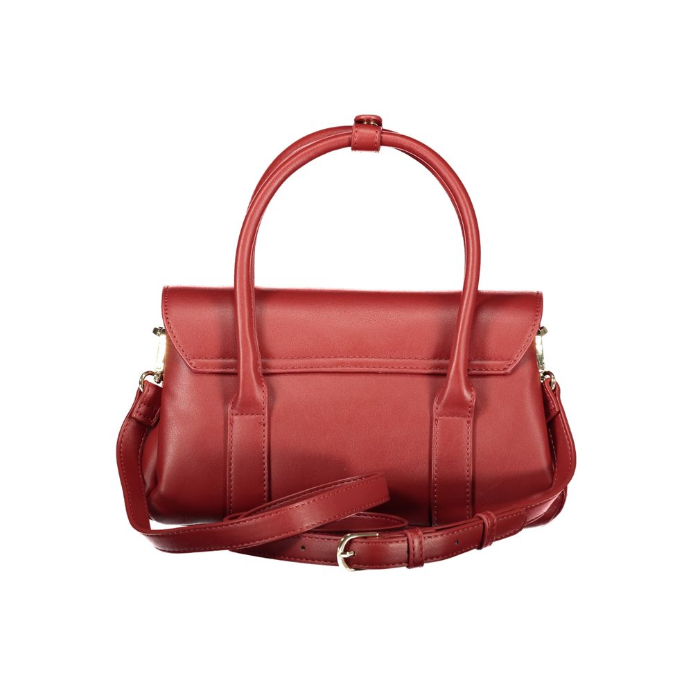 Mario Valentino Rosso Polyurethane Women's Bag