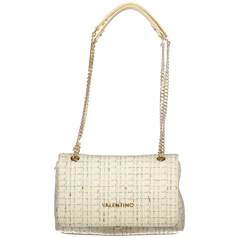 Mario Valentino Bianco Polyester Women's Bag