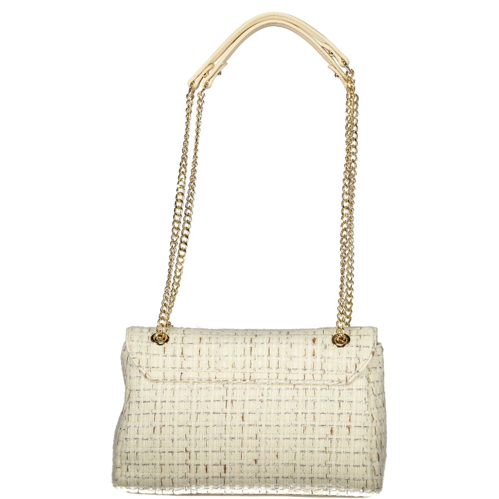 Mario Valentino Bianco Polyester Women's Bag