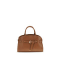 Coccinelle Brown Calf Leather Bos Taurus Handbag