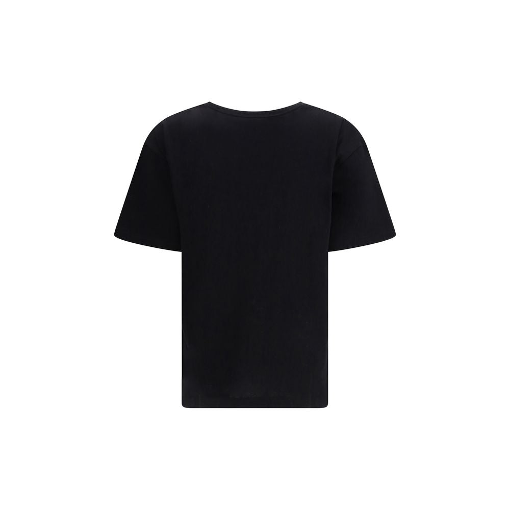 Valentino Garavani Black Cotton T-Shirt