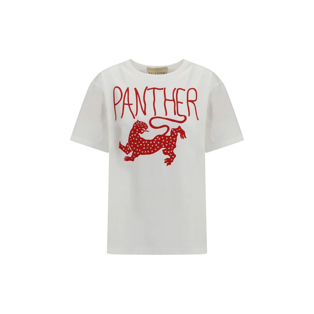 Valentino Garavani White Cotton T-Shirt
