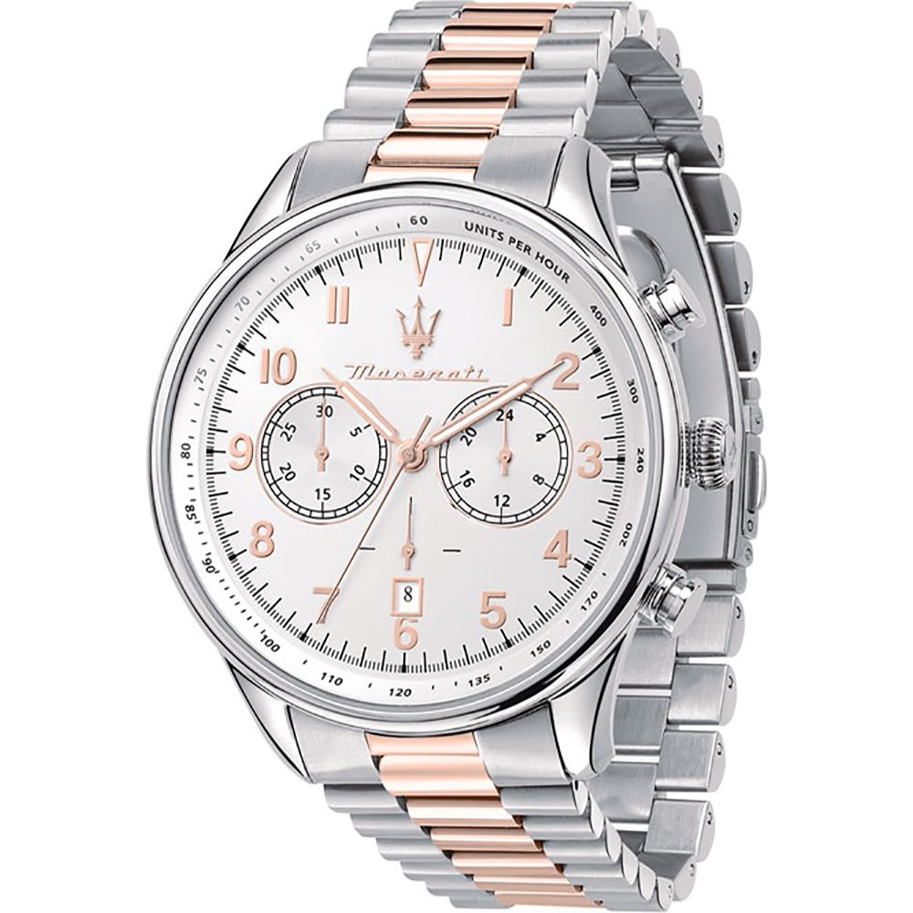 Maserati Silver Stainless Steel Bracelet Watch