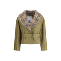 Burberry Beige Cotton Full-Length Jacket