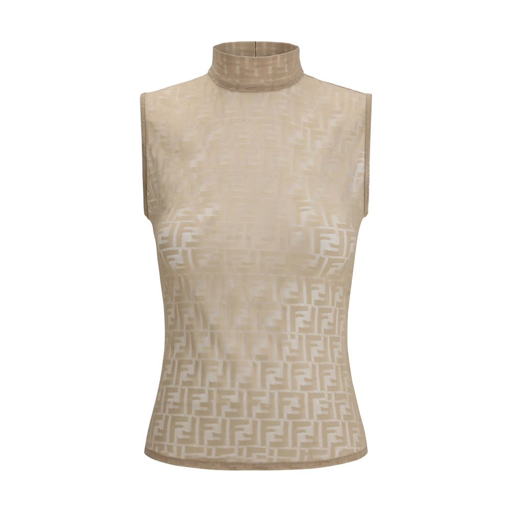 Fendi Multicolor Polyamide Shirt