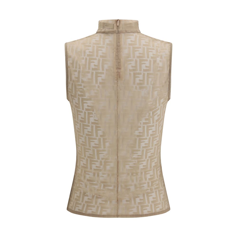 Fendi Multicolor Polyamide Shirt