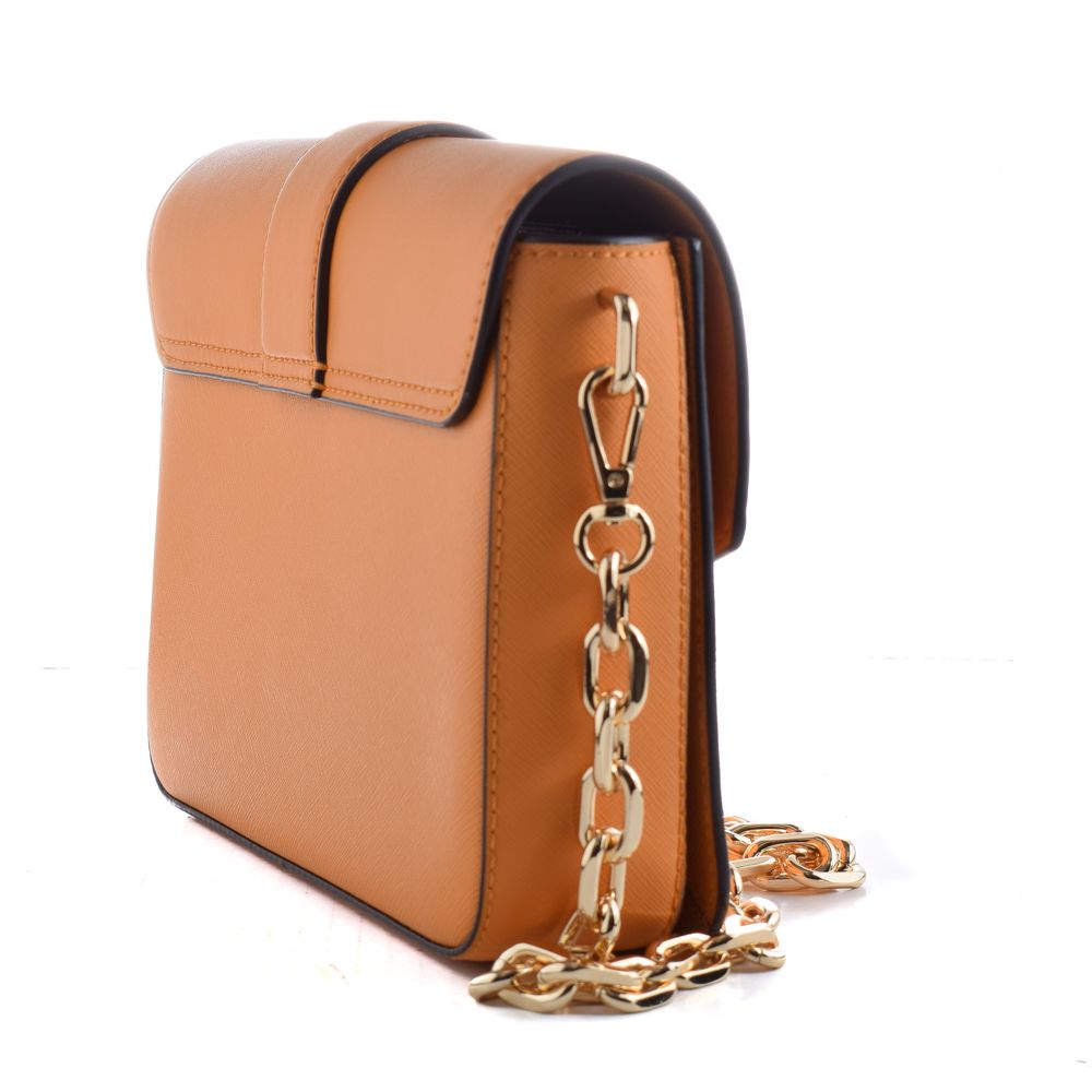 Michael Kors Orange Leather Handbag