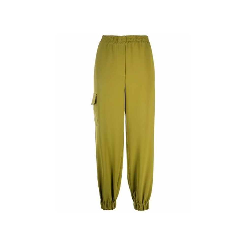 BLANCA VITA Bicolor Elastane Casual Pants
