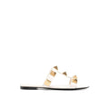 Valentino Garavani White Calfskin Sandals