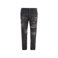 Dsquared² Black Cotton Jeans Denim