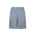 Fendi Blue Silk Knee Length