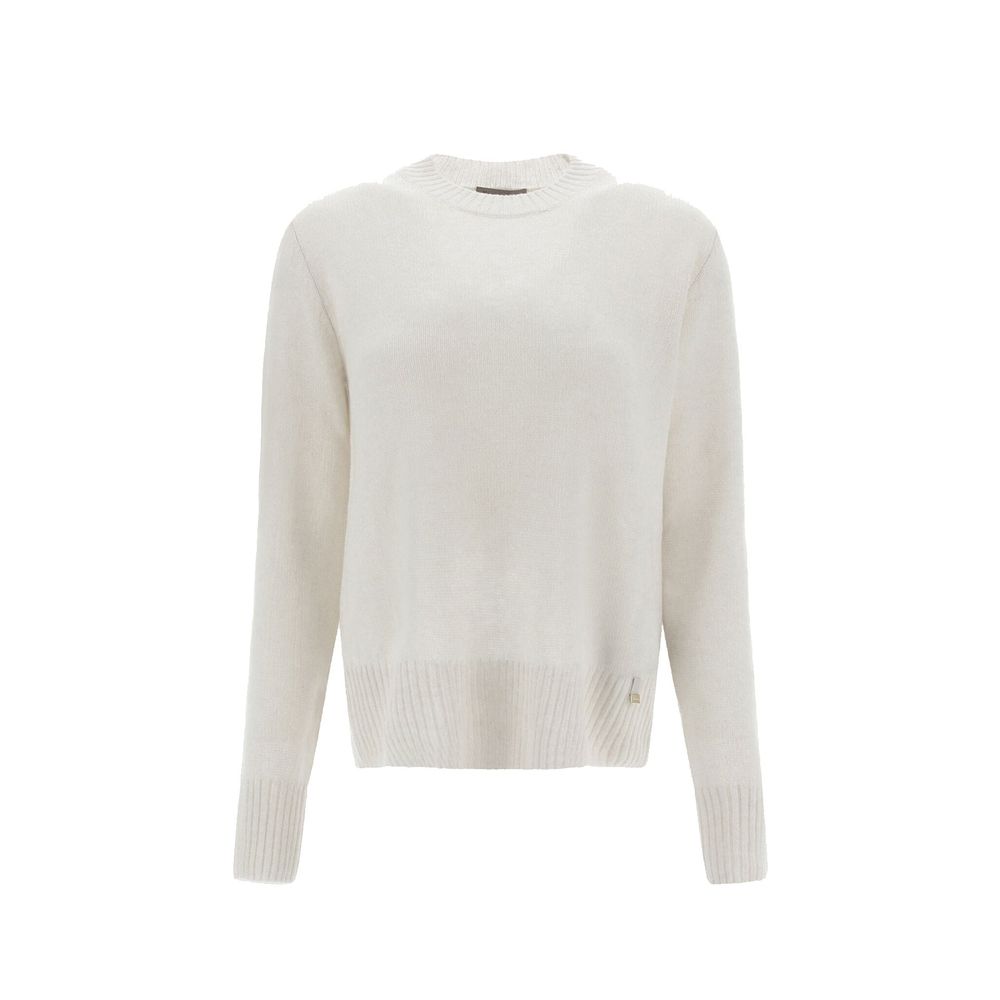 Herno White Cashmere Sweater