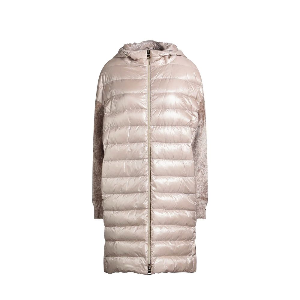 Herno Beige Polyamide Coat