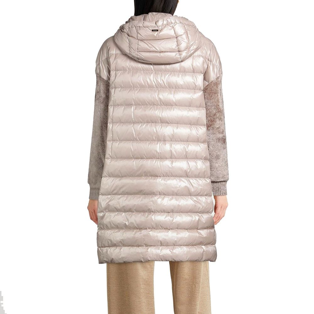 Herno Beige Polyamide Coat