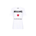 Moschino Couture White Cotton T-Shirt
