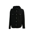 Palm Angels Black Cotton Shell Jacket