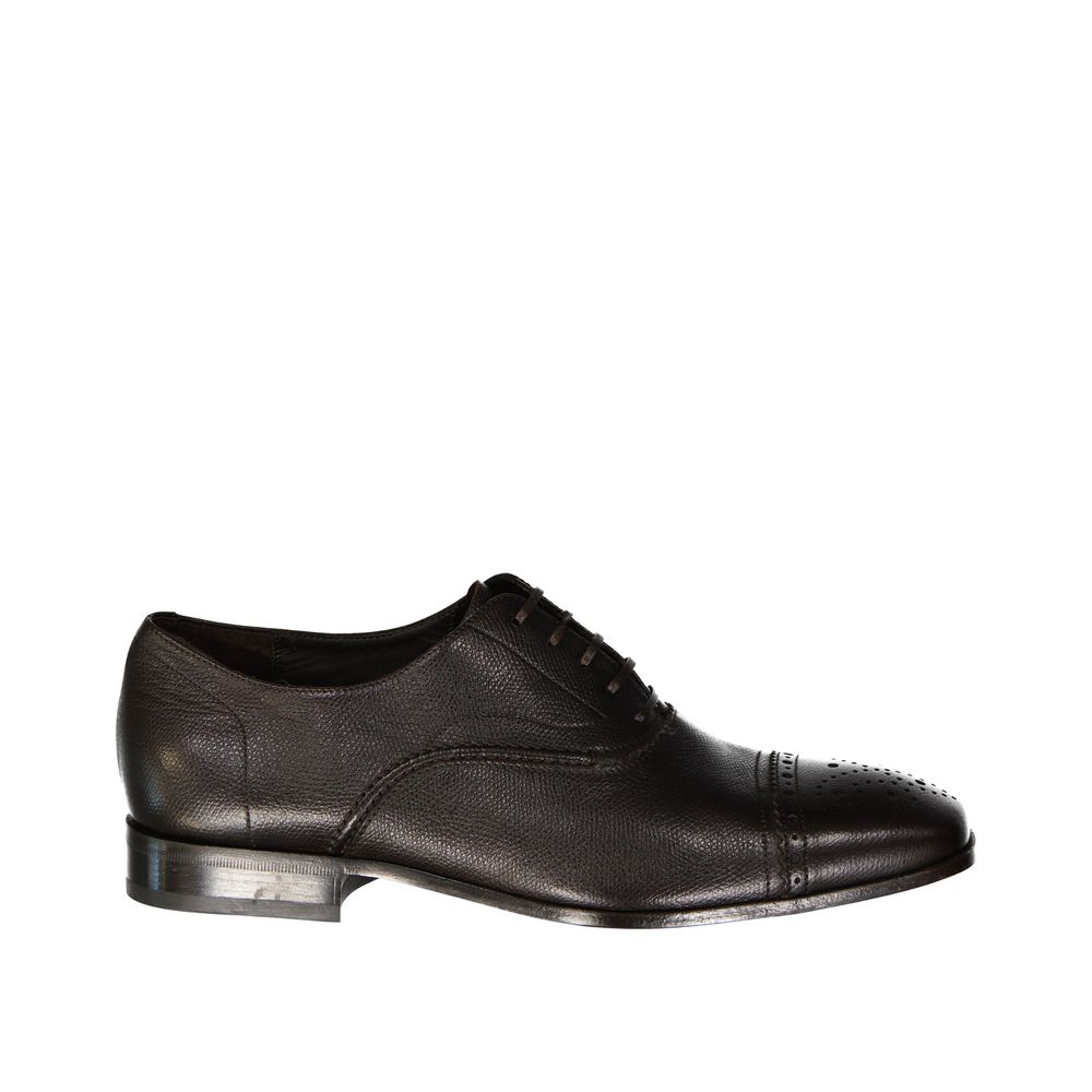 Salvatore Ferragamo Brown Calfskin Shoes