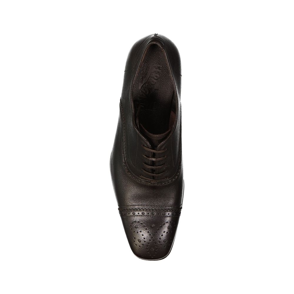 Salvatore Ferragamo Brown Calfskin Shoes