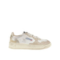 Autry Beige Leather Sneakers