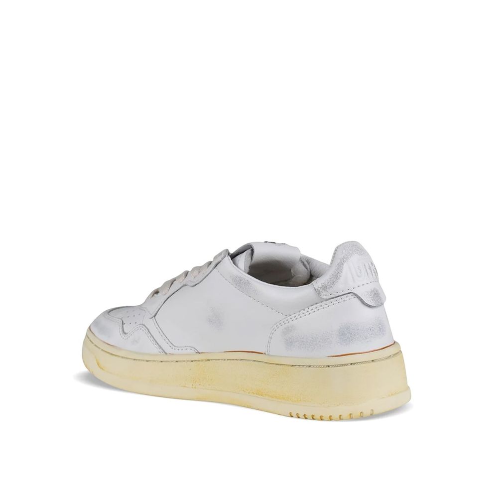 Autry White Leather Sneakers