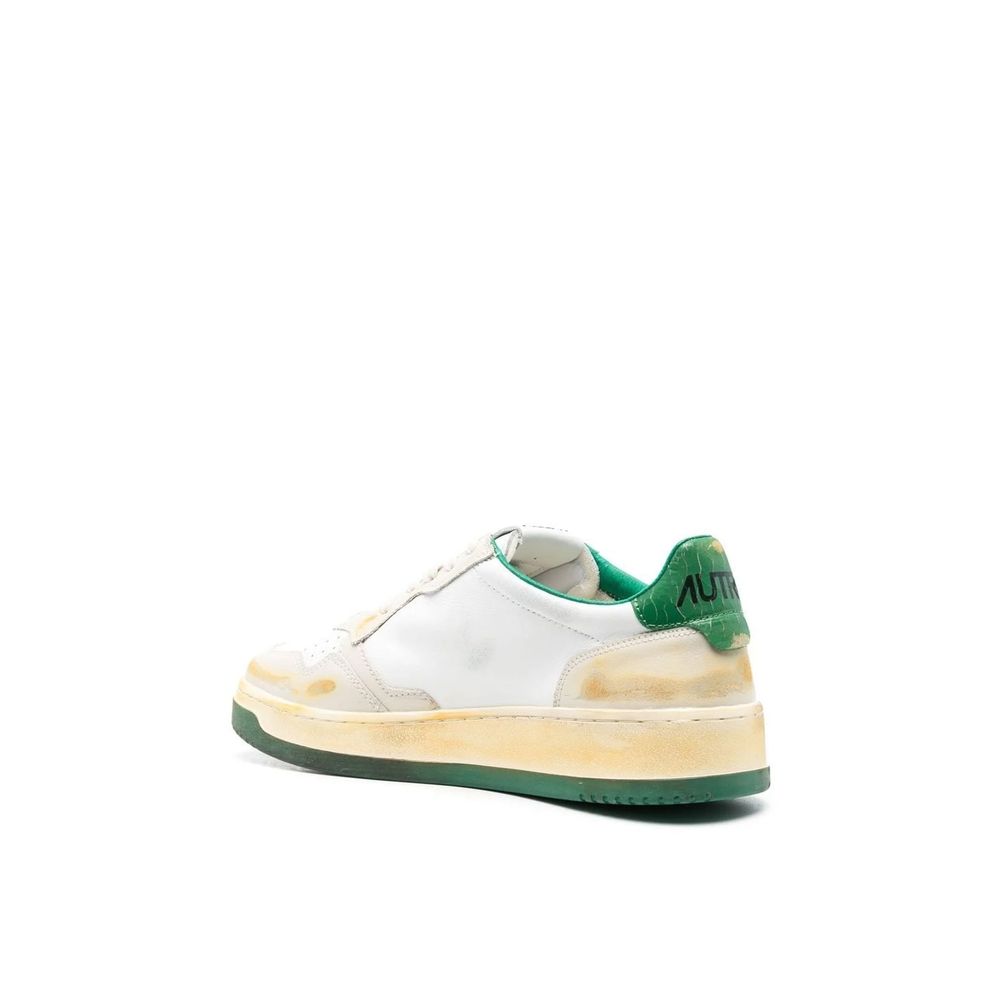 Autry White Leather Sneakers