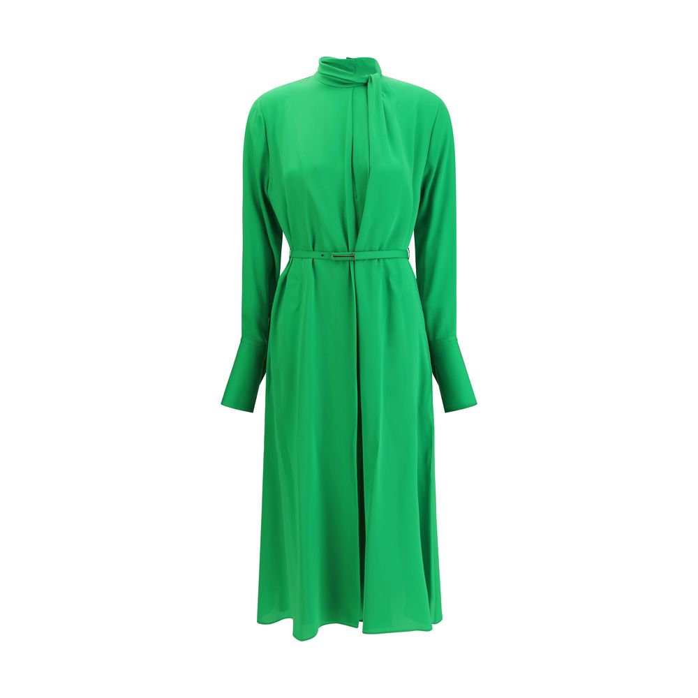 Tom Ford Bicolor Silk Long Dress
