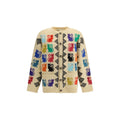 Valentino Garavani Multicolor Wool Cardigan