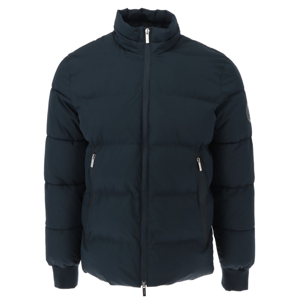 Gaudi Blue Polyester Shell Jacket