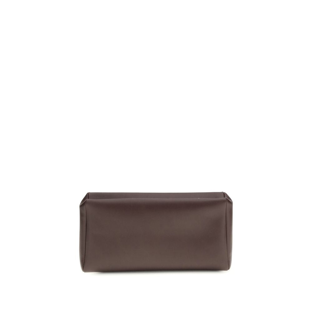 The Row Brown Lamb Ovis Aries Aries Shoulder Bag