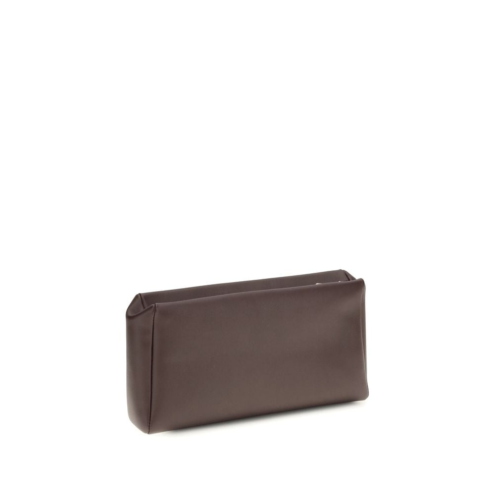 The Row Brown Lamb Ovis Aries Aries Shoulder Bag