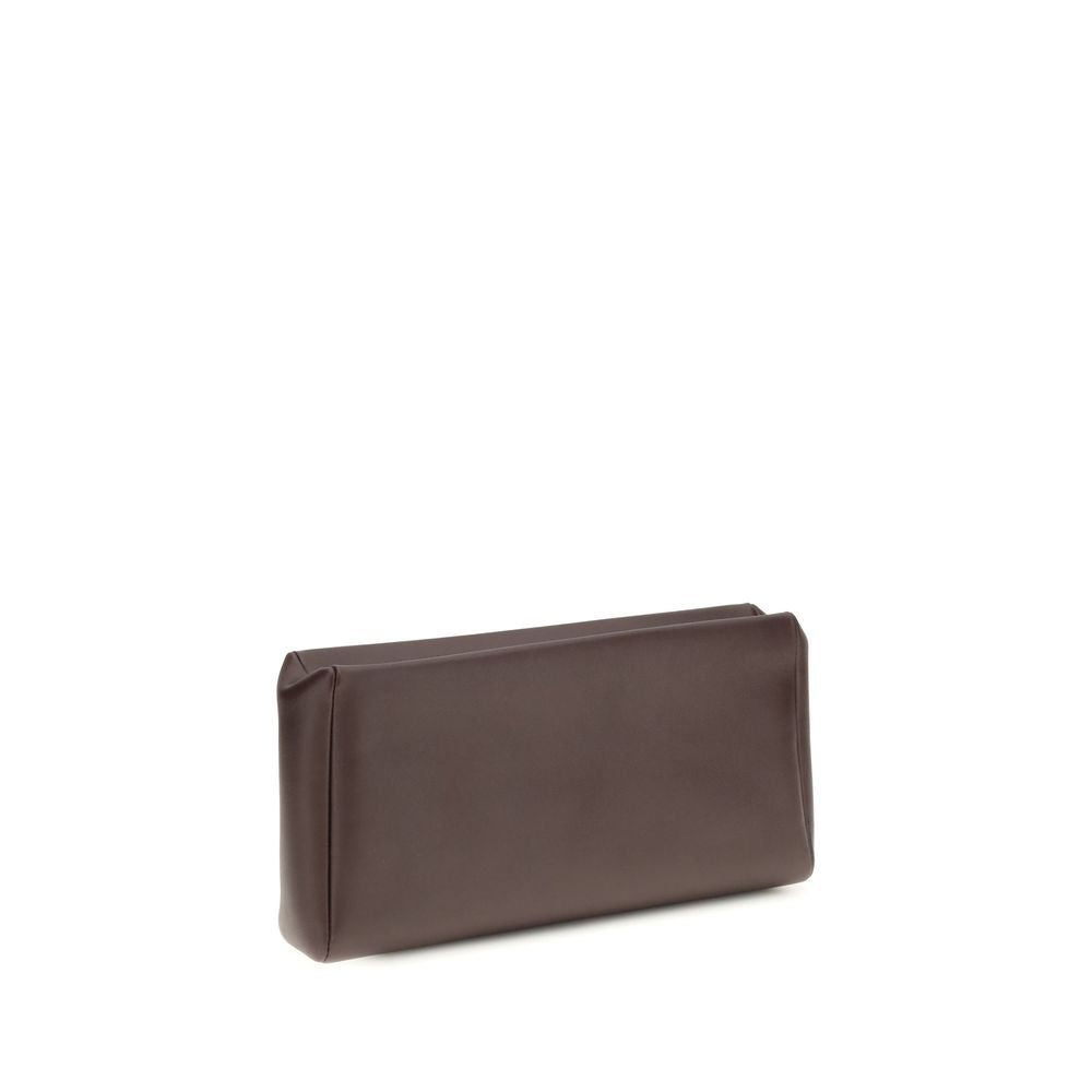 The Row Brown Lamb Ovis Aries Aries Shoulder Bag