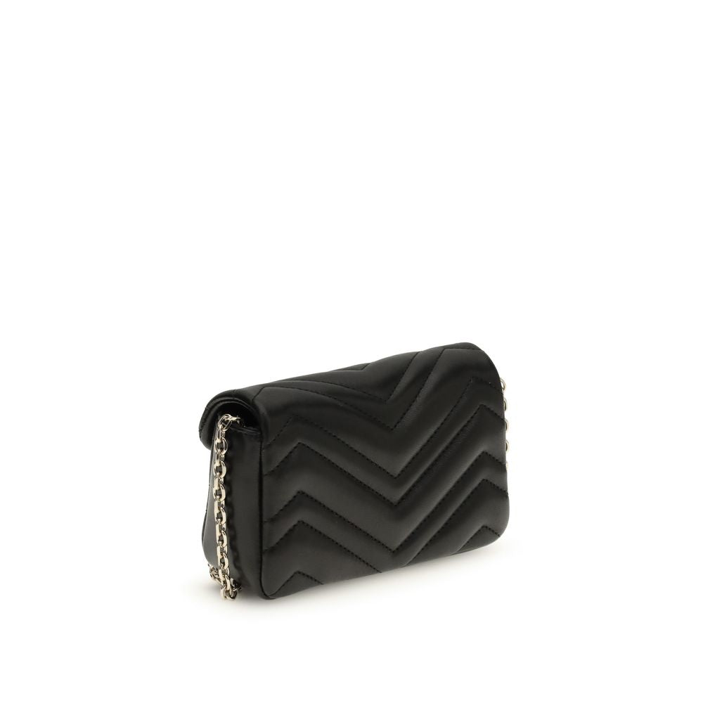 Gucci Black Lamb Leather Shoulder Bag
