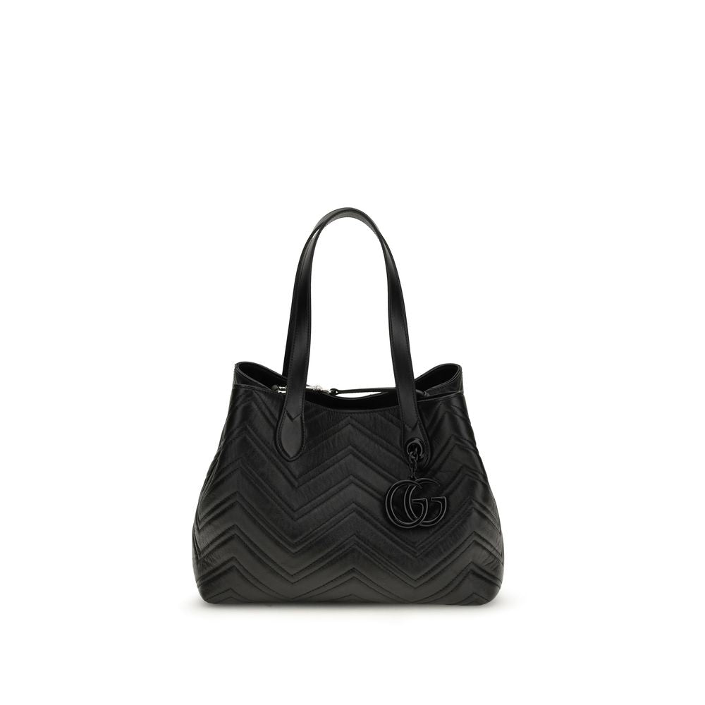 Gucci Black Napa Leather / Calf Bos Taurus Handbag