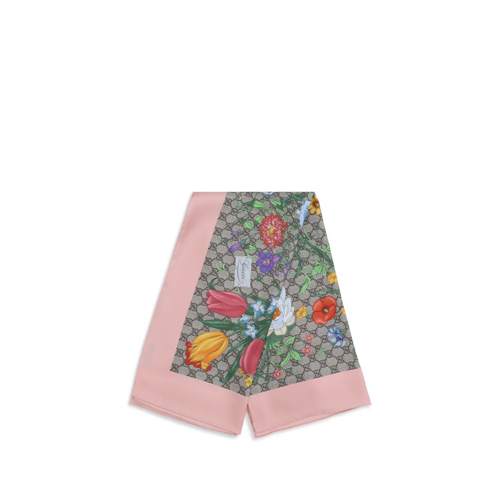 Gucci Multicolor Silk Scarf