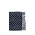 Gucci Blue Wool Scarf