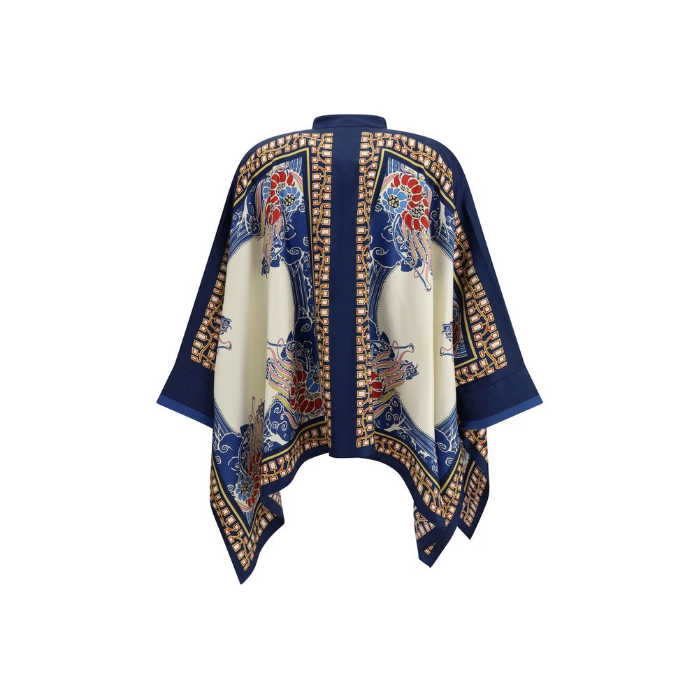 La Double J Multicolor Silk Shirt