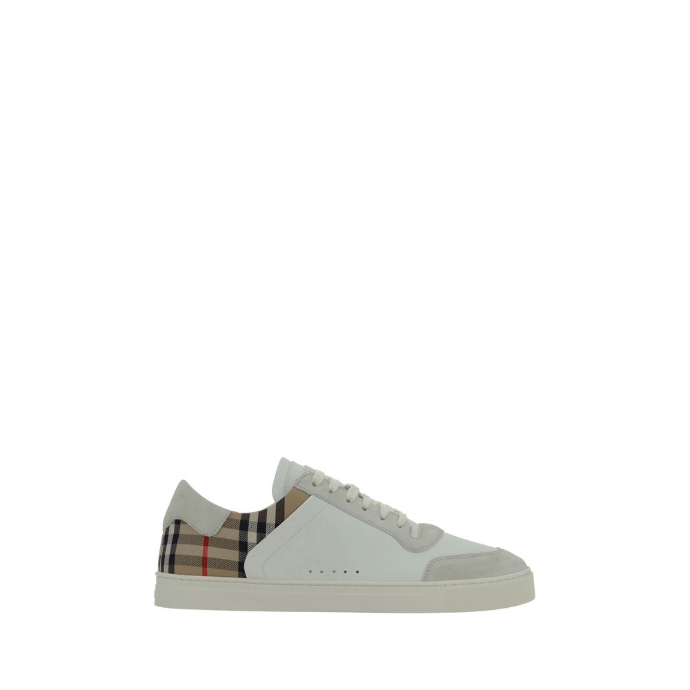 Burberry White Rubber Sneakers