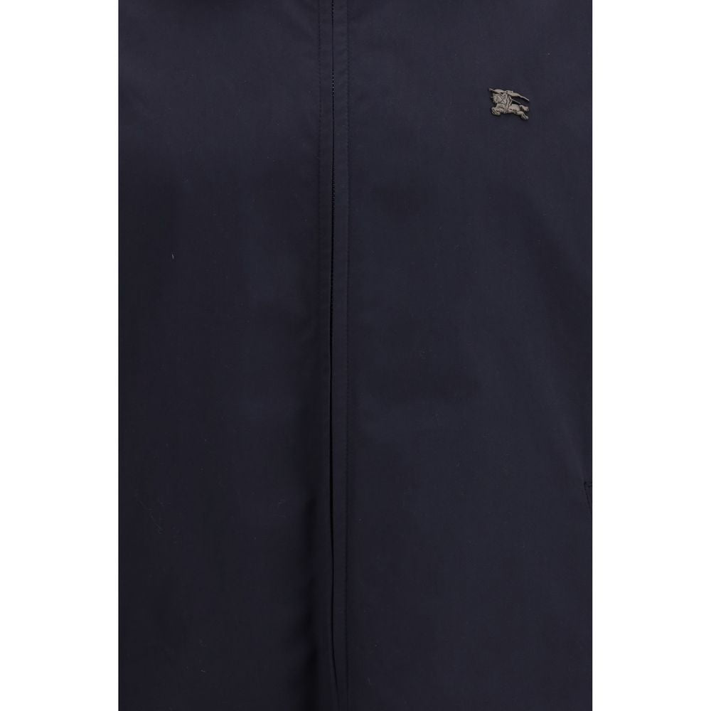 Burberry Blue Polyester Rain Coat