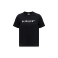 Burberry Black Cotton T-Shirt