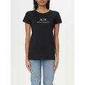 Armani Exchange Black Cotton T-Shirt