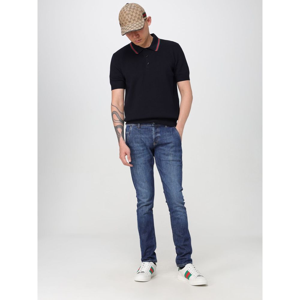 Gucci Beige Cotton And Leather Cap (Baseball Hat)