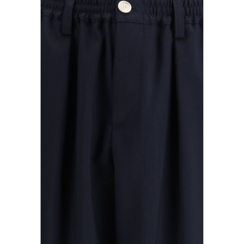 Marni Blue Wool Oves Aries Casual Pants