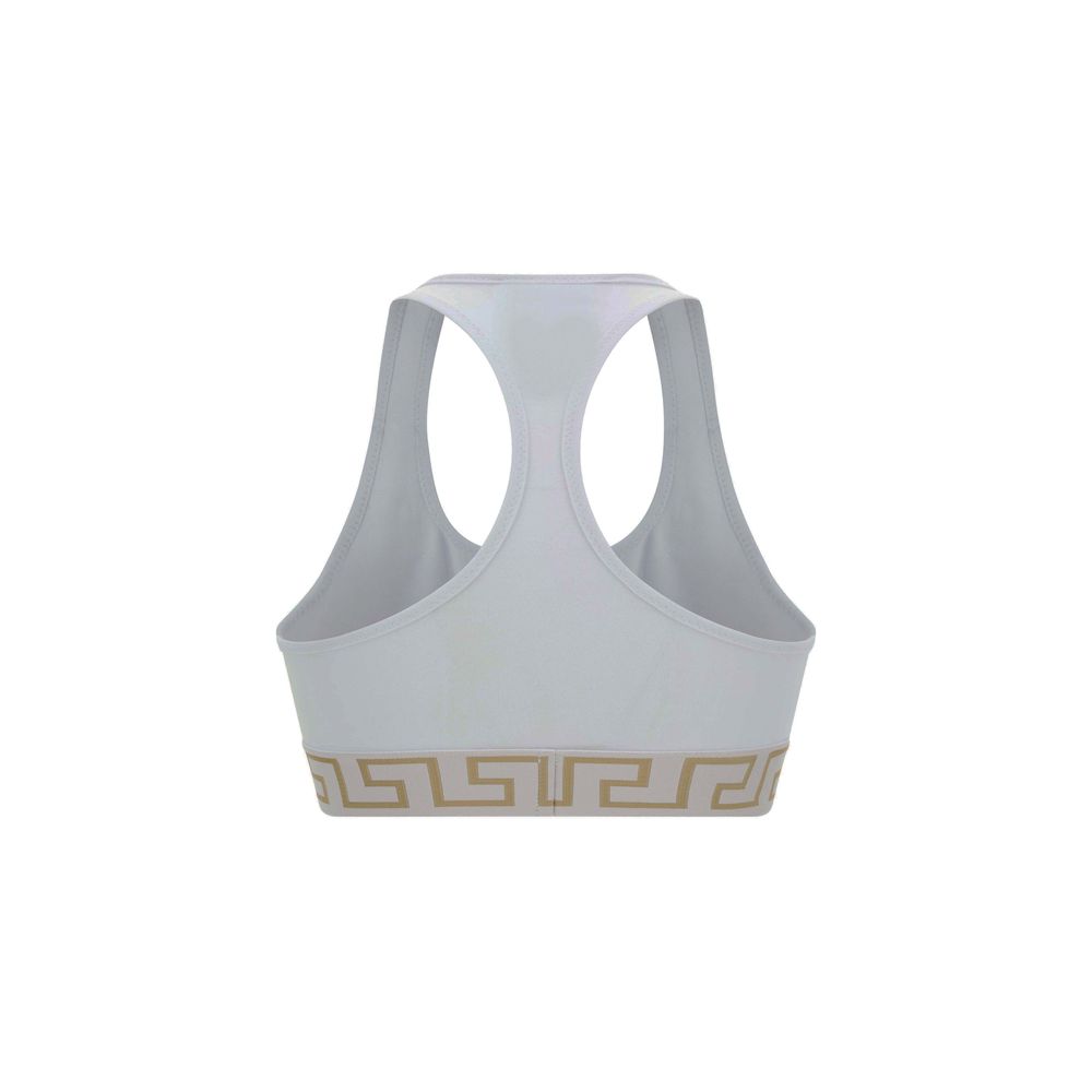 Versace White Cotton Bra