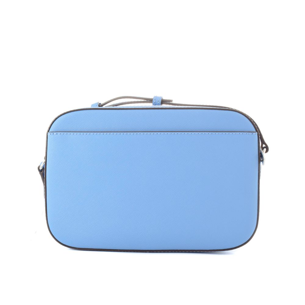 Michael Kors Blue Canvas Crossbody Bag