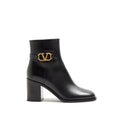 Valentino Garavani Black Calfskin Ankle Boots