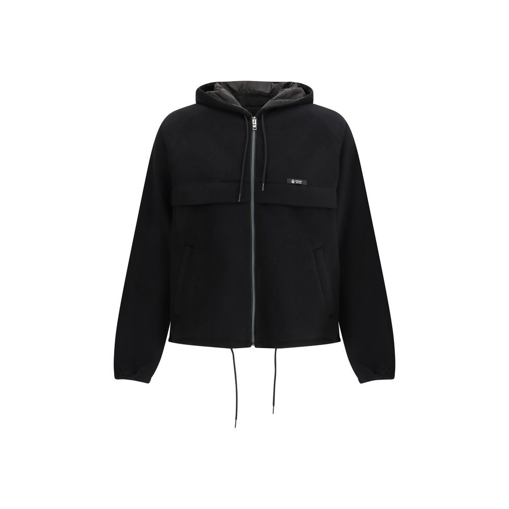 Prada Black Polyester Shell Jacket