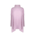 Herno Purple Virgin Wool Poncho